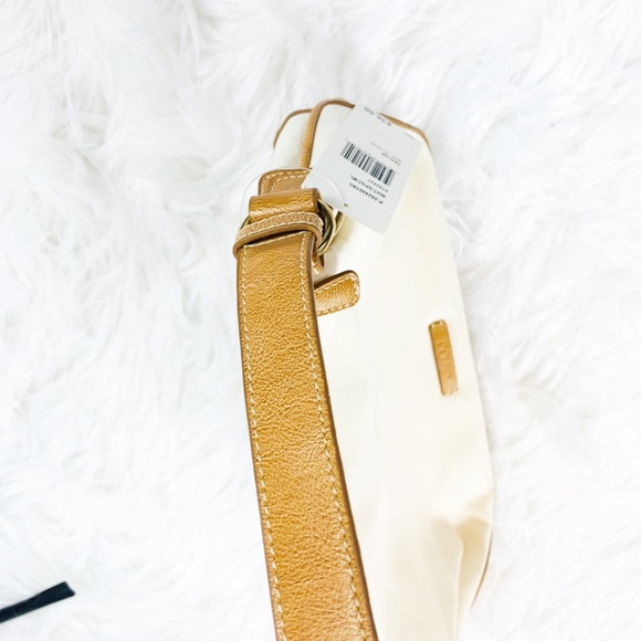 Nine & Co. NWT Nine West White & Tan Purse - Picture 7 of 8